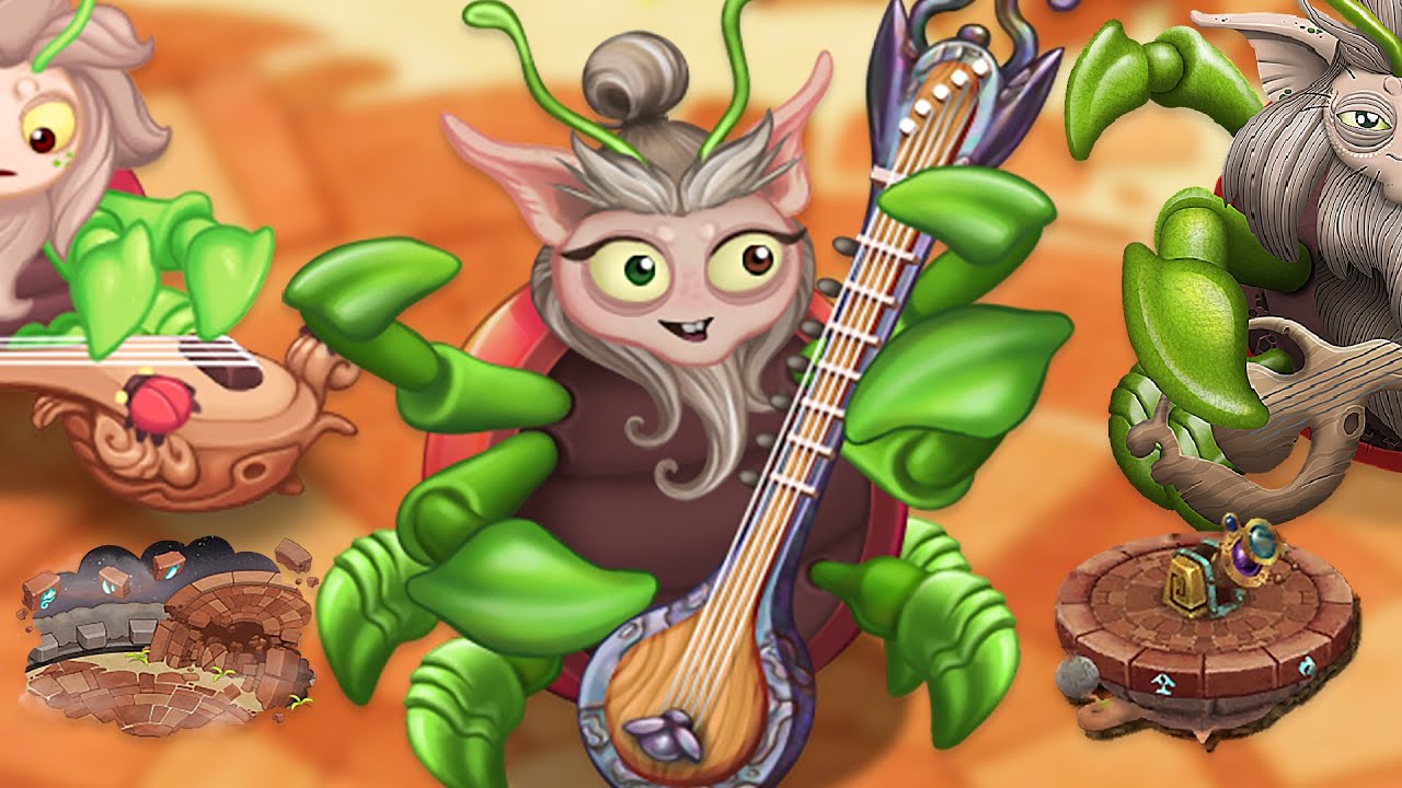 All Scaratar Comparison - Celestial Island & Starhenge (My Singing Monsters)