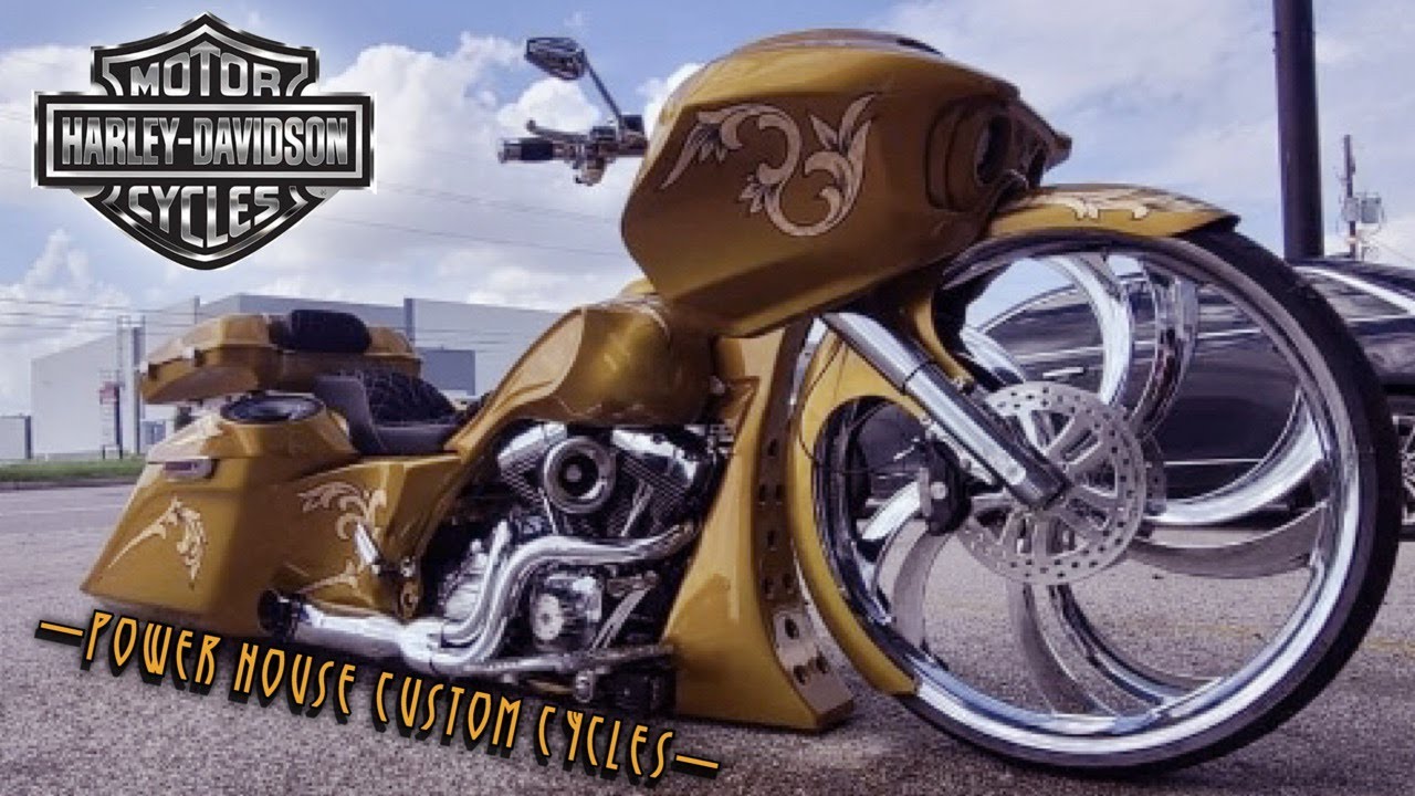 POWER HOUSE CUSTOM CYCLES INSANE 1-OFF BUILDS *This Is How They're Created* #HarleyDavidson #Baggers