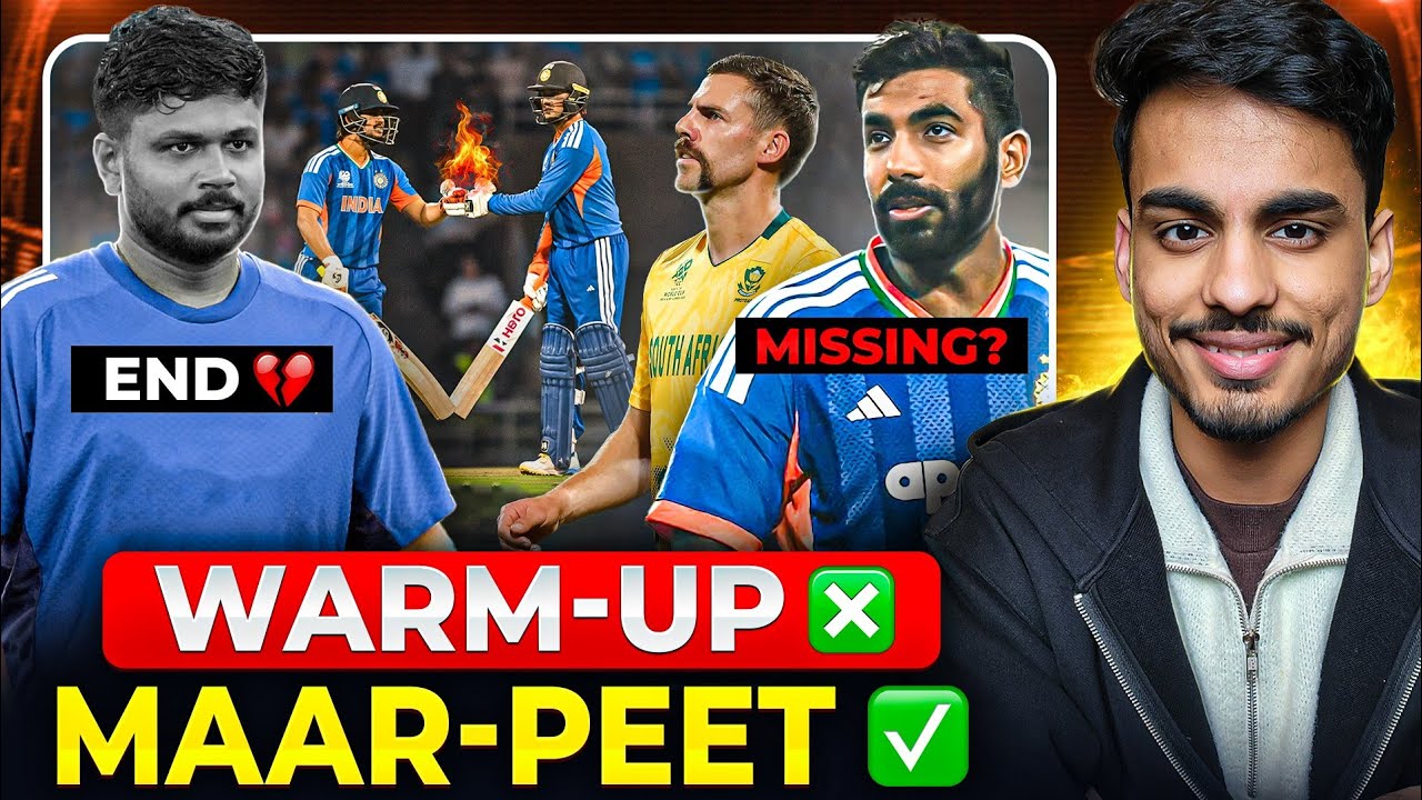 Where is BUMRAH...?  | India's New Openers 🤯 | India vs SA T20WC WarmUp Review | Cric Point