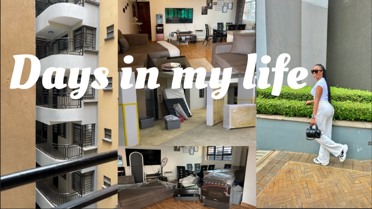 Moving Vlog: Settling Into My New Apartment | New Neighborhood | Living Alone In Nairobi