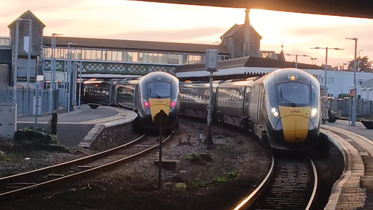 Trains at weston super mare
