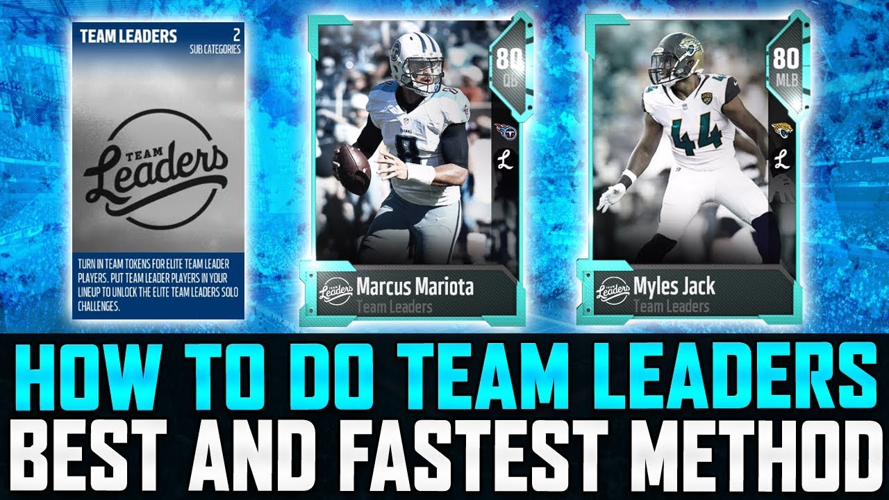 MUT 18 | How To Do Team Leaders The Best Way! | 86 Overall Team Leaders!