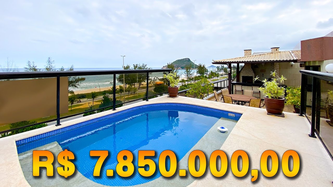 COBERTURA SUPER AMPLA C\ 800M² À VENDA FRENTE A PRAIA DO RECREIO!! | MULLER IMOVEIS RJ
