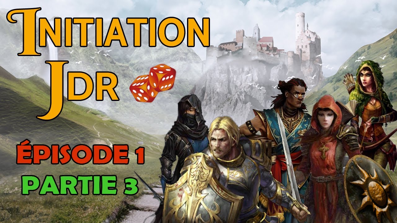 Initiation JDR 🎲 Ép.1 : 3 - Premier combat & porte mystérieuse