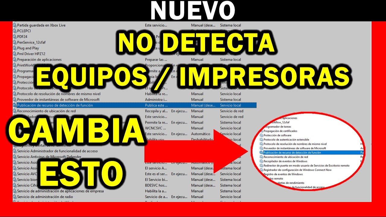 🍎 Mi Pc NO RECONOCE EQUIPOS e IMPRESORAS en Red ✅【 SOLUCIÓN para WINDOWS 11, 10, 8, 7 】
