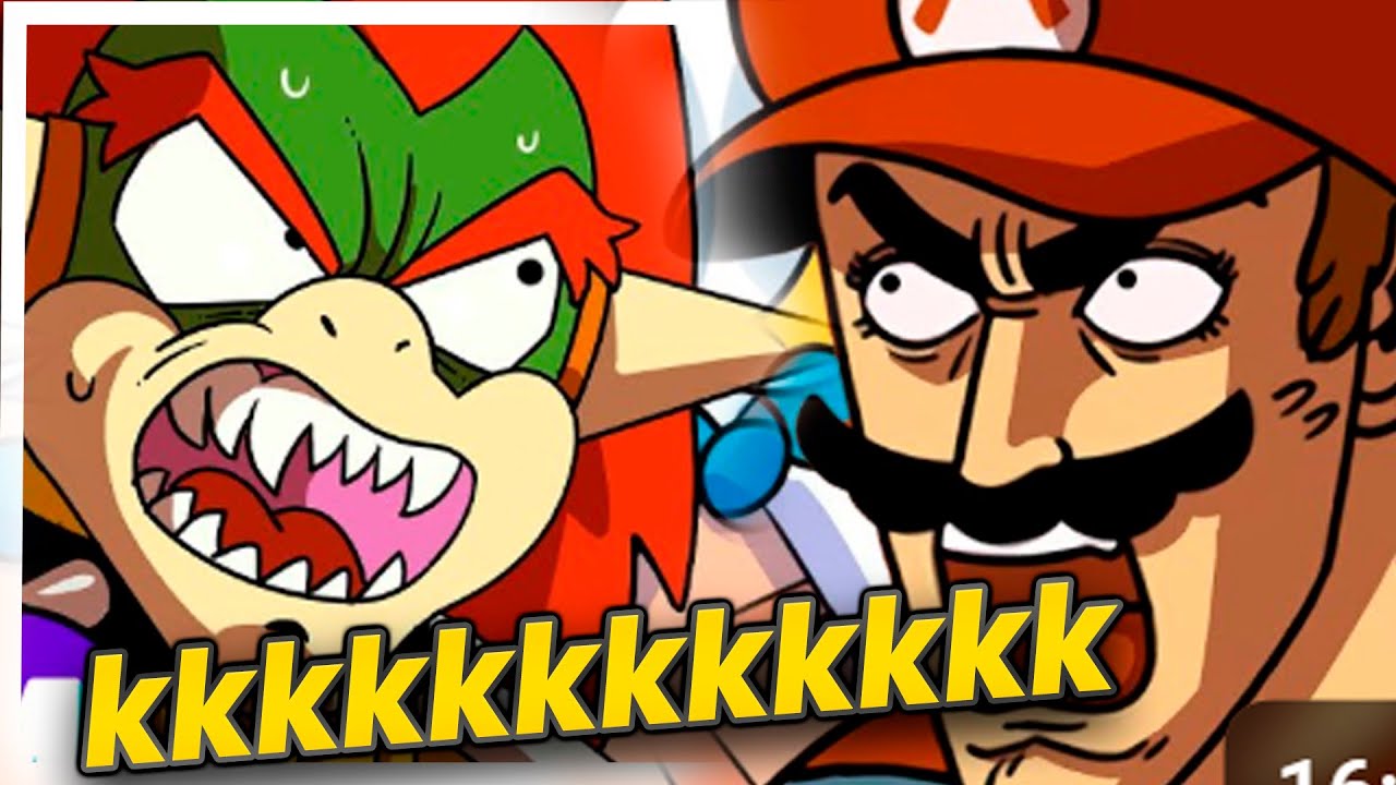 O ANIME do SUPER MARIO BROS ta INSANO | SUPER ANIME BROTHERS