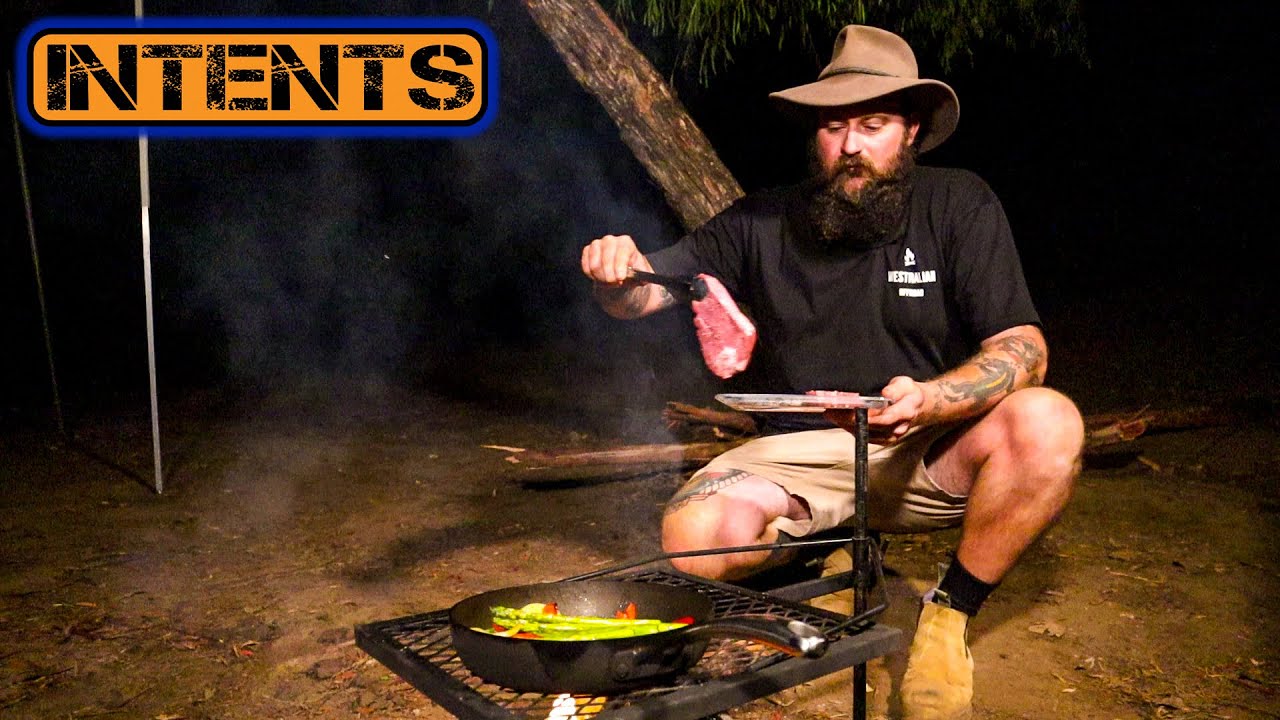 We learn about THIS MAN! While he cooks us steak over the fire @westralianoffroad