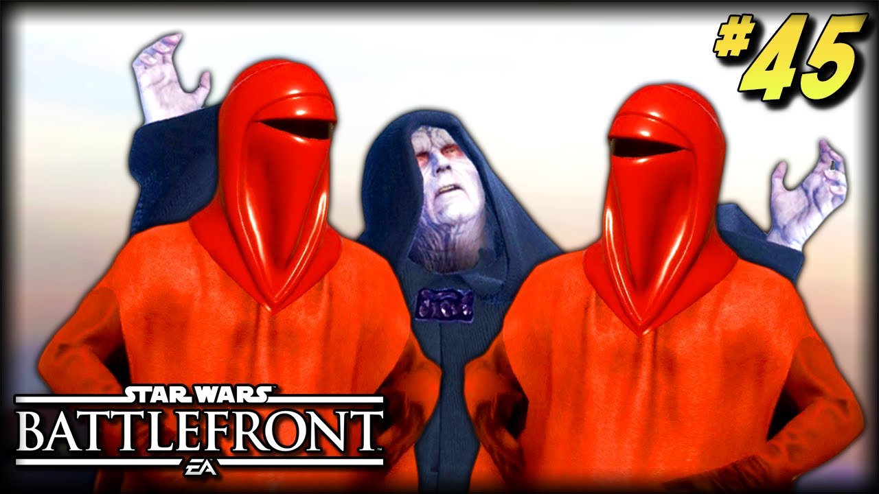 Star Wars Battlefront - Funny Moments #45 (Random Glitches, Hero Fails!)