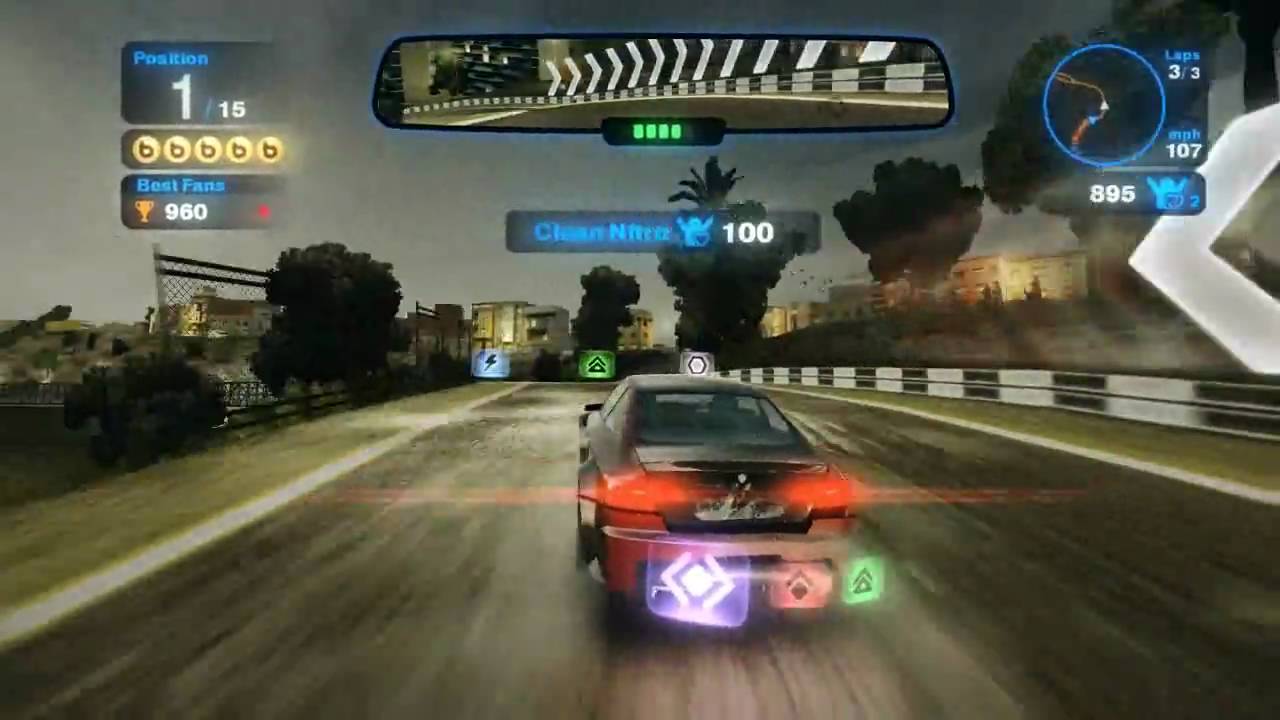 Blur PC Hard Mode - Single Player Chapter 3 Event 5 Race (HD 720)