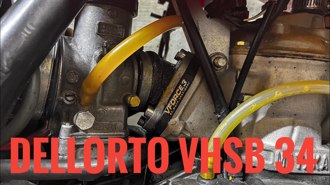 DellOrto VHSB 34 LD - disassembly and assembly ROTAX 122