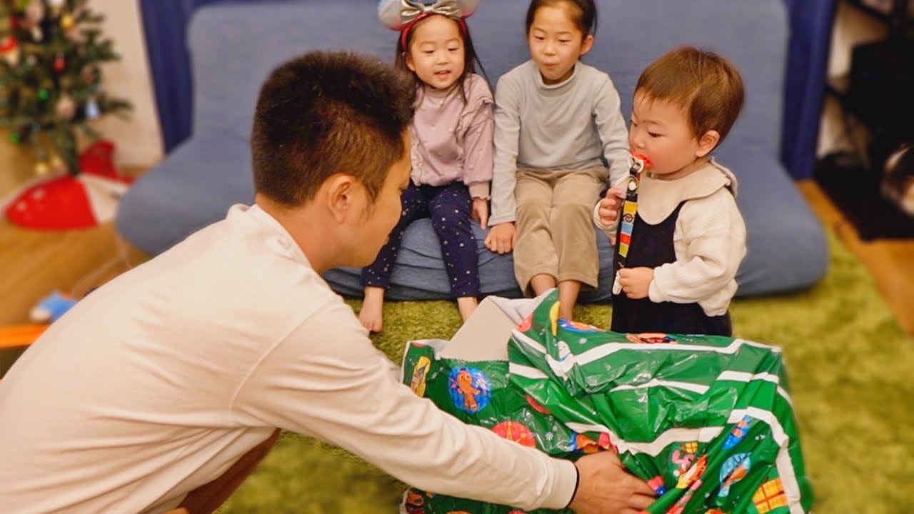 家族みんなでクリスマスパーティーしました♡