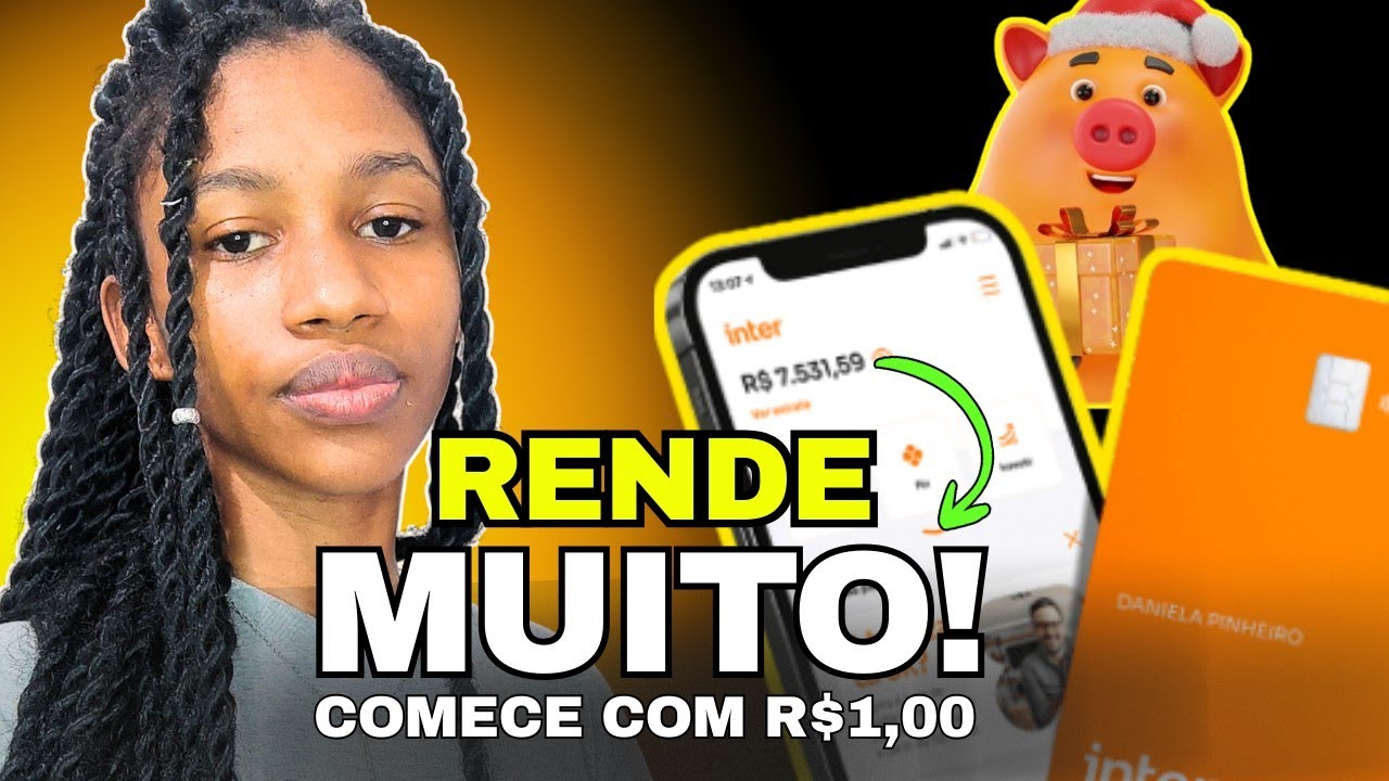 SOU FEIRANTE e vou te mostrar COMO faço meu DINHEIRO RENDER no Banco INTER!
