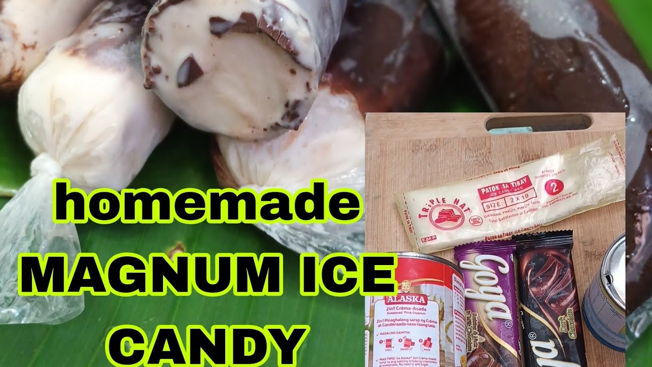 PAANO GUMAWA NG MAGNUM ICECANDY #atebestv #fypシ #MAGNUMICECANDY