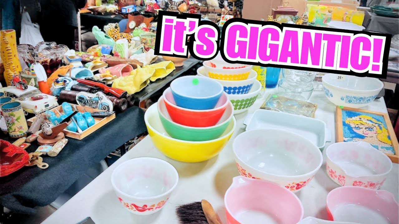 Let's Shop At The BIGGEST Yard Sale!