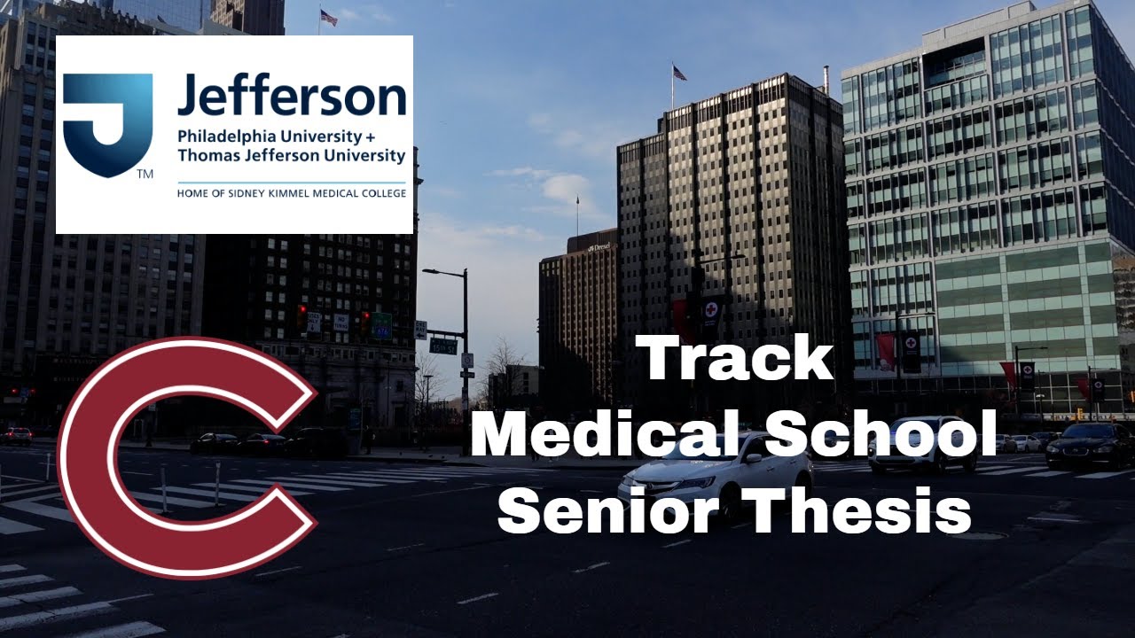 Week in the Life: Visiting Sidney Kimmel Medical College, Outdoor Track, Senior Thesis