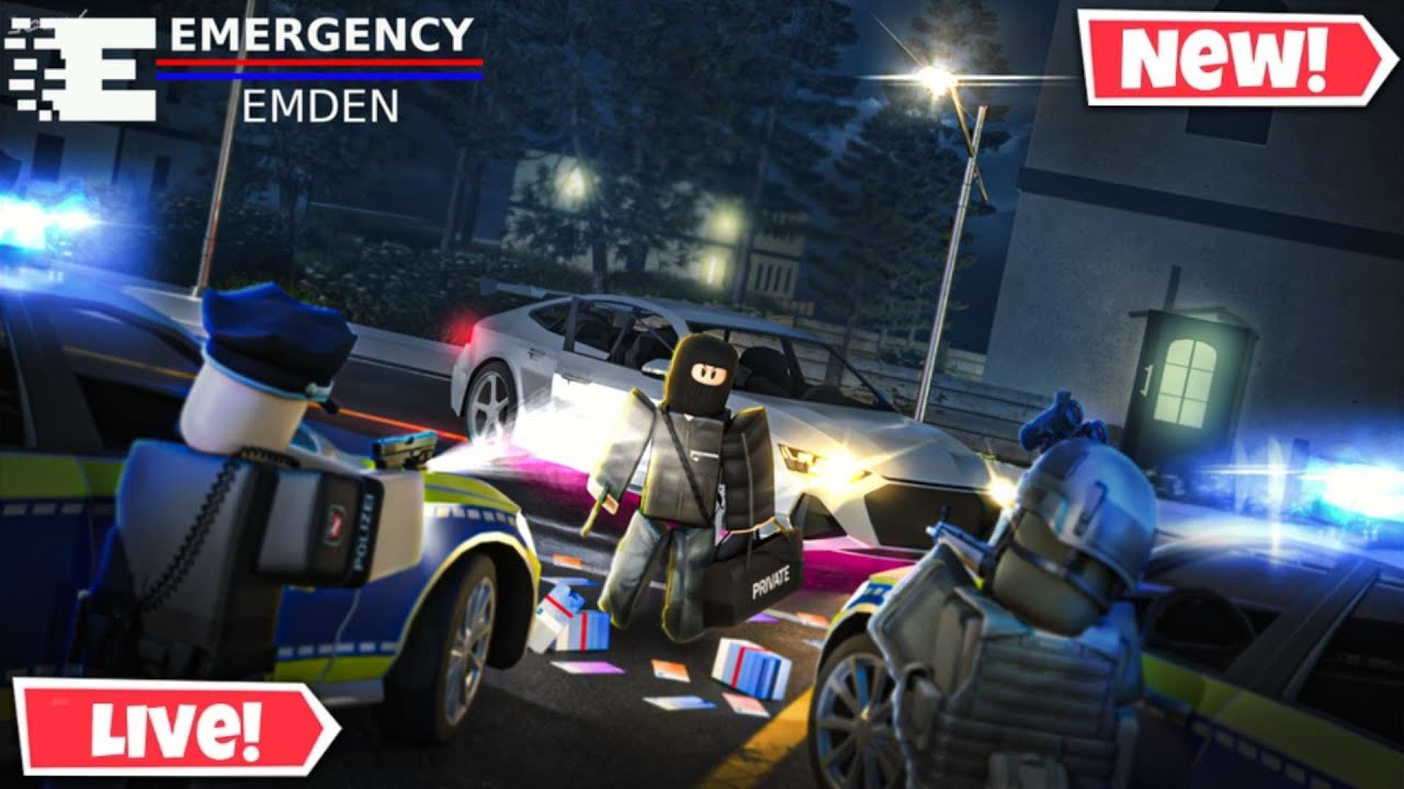 Roblox – Emergency Emden | *NEW* V1.19 UPDATE! - New Vehicle, New Drone & More! - 🔴 LIVE!