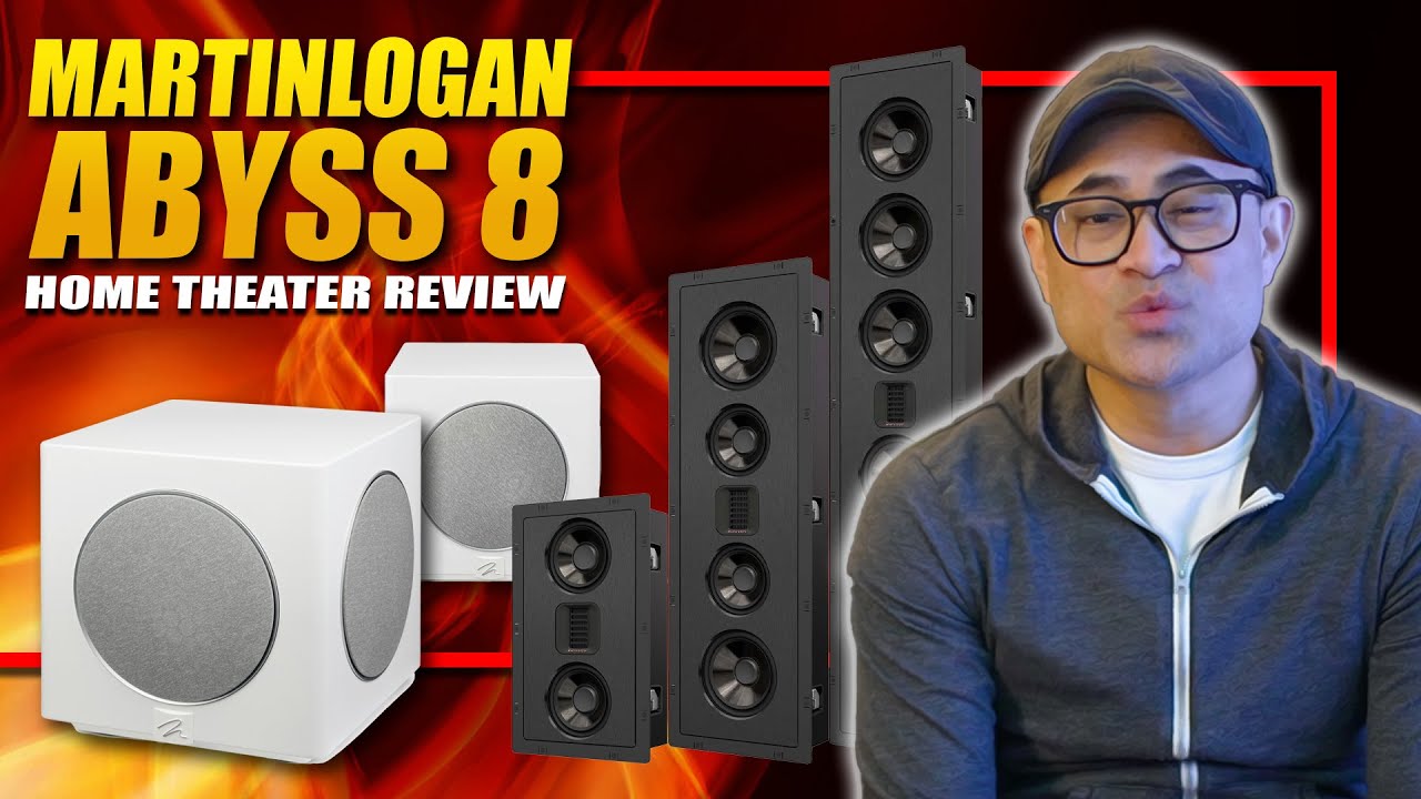 Обзор домашнего кинотеатра MartinLogan Abyss 8 | Monument 7XW, Tribute 5XW, Icon 3XW