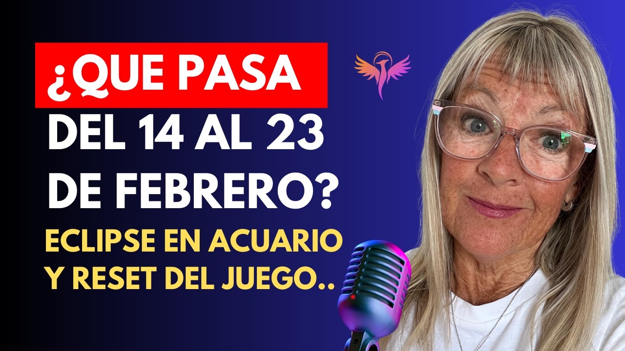 El eclipse en Acuario activa un reset energético: predicciones del 14 al 23 de febrero