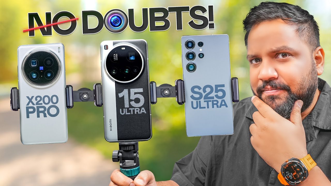 Xiaomi 15 Ultra vs vivo X200 Pro vs Galaxy S25 Ultra - Best Camera Phone Award Goes To…