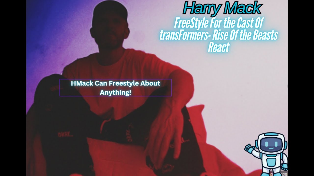 Harry Mack- Man is rapping for the Cast of Transformers Rise of the Beasts React.