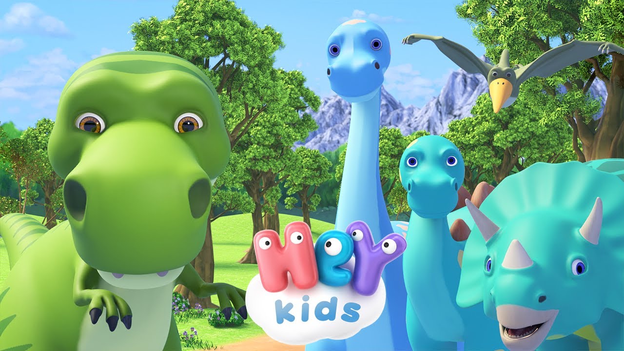 Dinosaurer for barn | HeyKids - Barnesanger p&aring; norsk