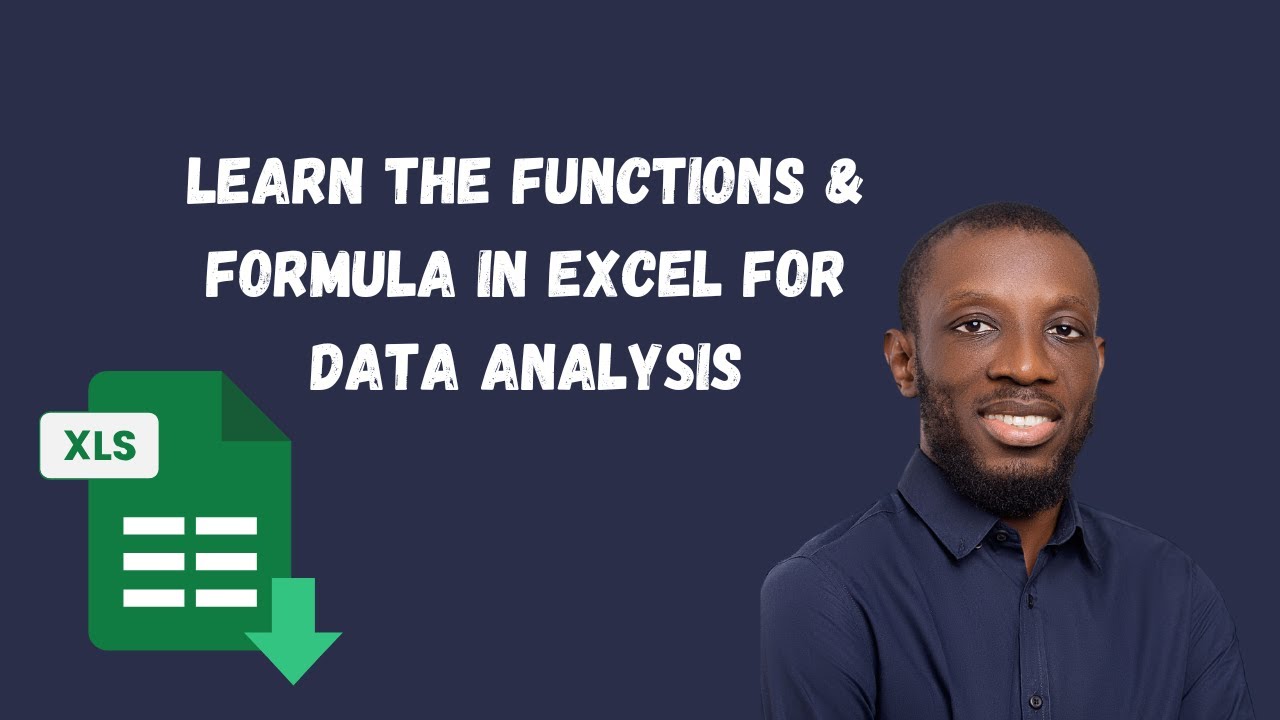 Basic Function & Formula in Excel | Beginner | Data Analysis