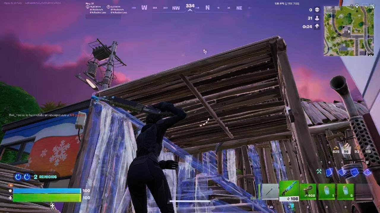 Partida con la que llego a Unreal