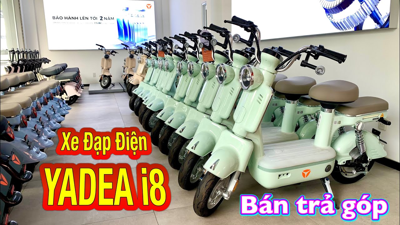 [Review_Báo giá] Xe đạp điện YADEA i8 - Bảo hành lên đến 02 năm #xedapdiengiare #xedapdienhocsinh