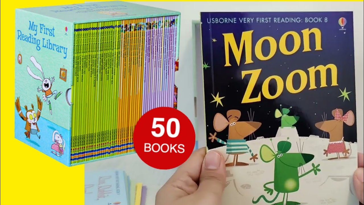 Usborne: Мой первый набор для чтения в библиотеке #learntoread #kidsbooks