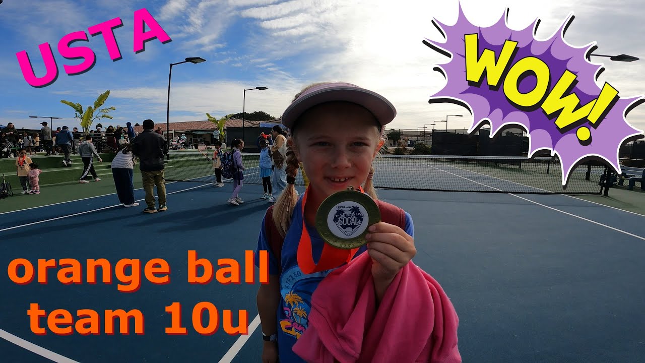 USTA orange ball team 10u 🔥🎾 tennis 2024 🔥🎾