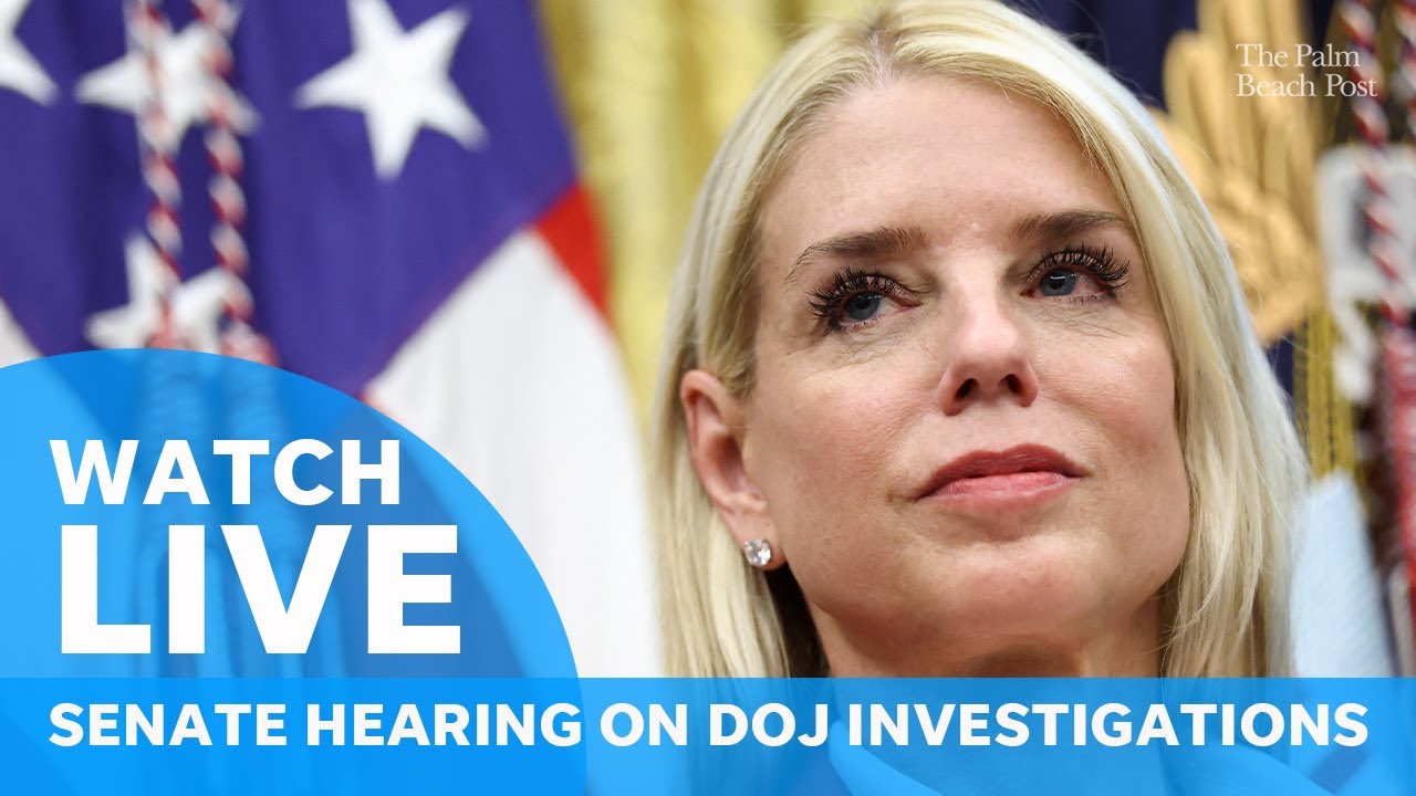 Live Senate hearing: Pam Bondi testifies on DOJ investigations into Donald Trump's enemies