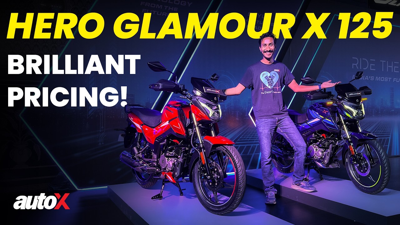 Hero Glamour X 125 - First 125cc Bike With Cruise Control in India! | Walkaround | autoX