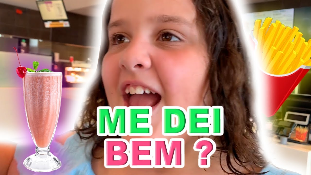 O DIA INTEIRO COMENDO O QUE MINHAS AMIGAS INFLUENCERS ESCOLHERAM