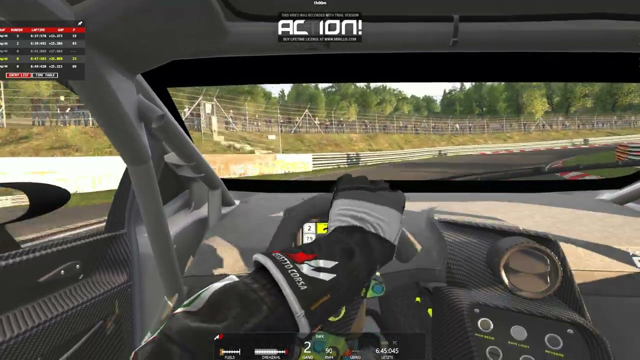 AssettoCora Hurac&aacute;n GT3 Nordschleife