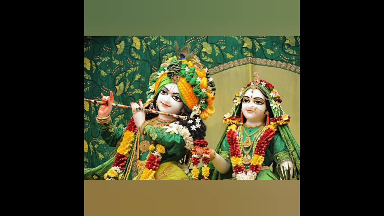 Shri Banke Bihari❤❤ Lal ke Shringar ke Sadke Jisne Bhi Sajaya🌹🌹 hai un Hath ke Sadke🌺🌺