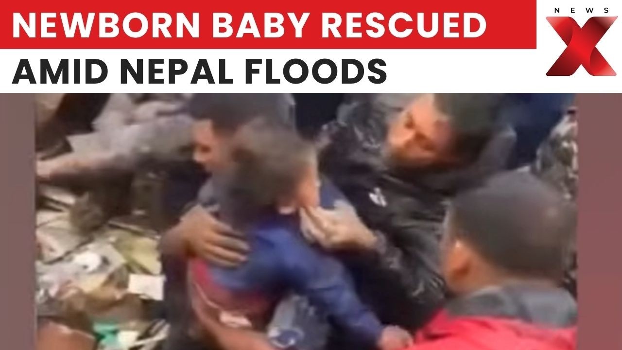 Nepal Flood Rescue: Newborn Baby And Two-Year-Old Saved By Army, Police | Nepal Flood News