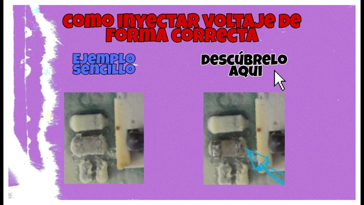 🔴 Como inyectar voltaje de forma correcta 👈