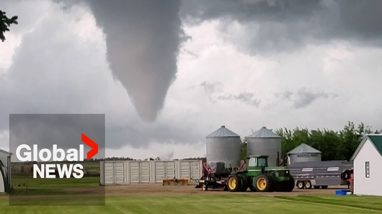 Tornado leaves trail of destruction after hitting southeast Saskatchewan