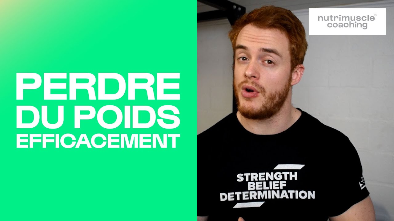 PERDRE DU POIDS EFFICACEMENT | Les conseils du coach sportif et di&eacute;t&eacute;ticien KILIAN HAGEN