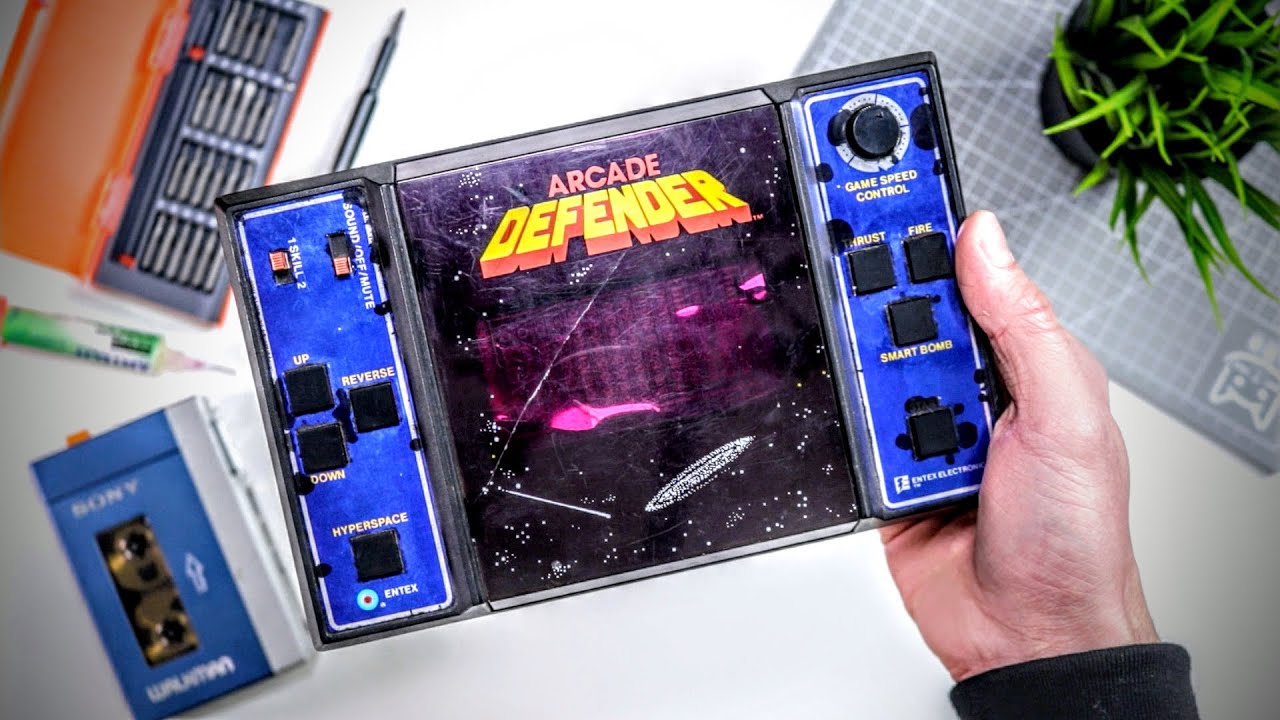 80’s Arcade Defender Game Restoration & Repair