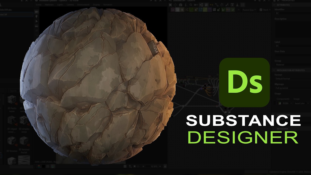 SEA SIDE CLIFF TEXTURE | SUBSTANCE DESIGNER