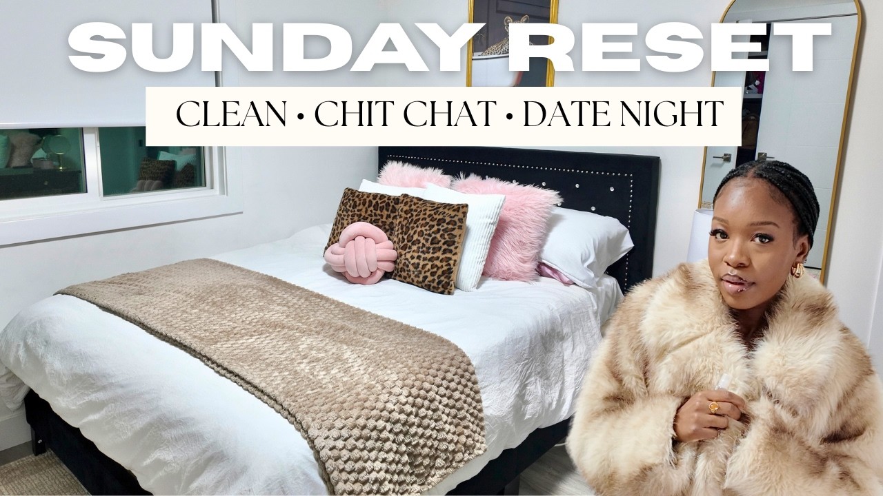 SUNDAY RESET VLOG | clean with me, starting accutane, dinner date with friend