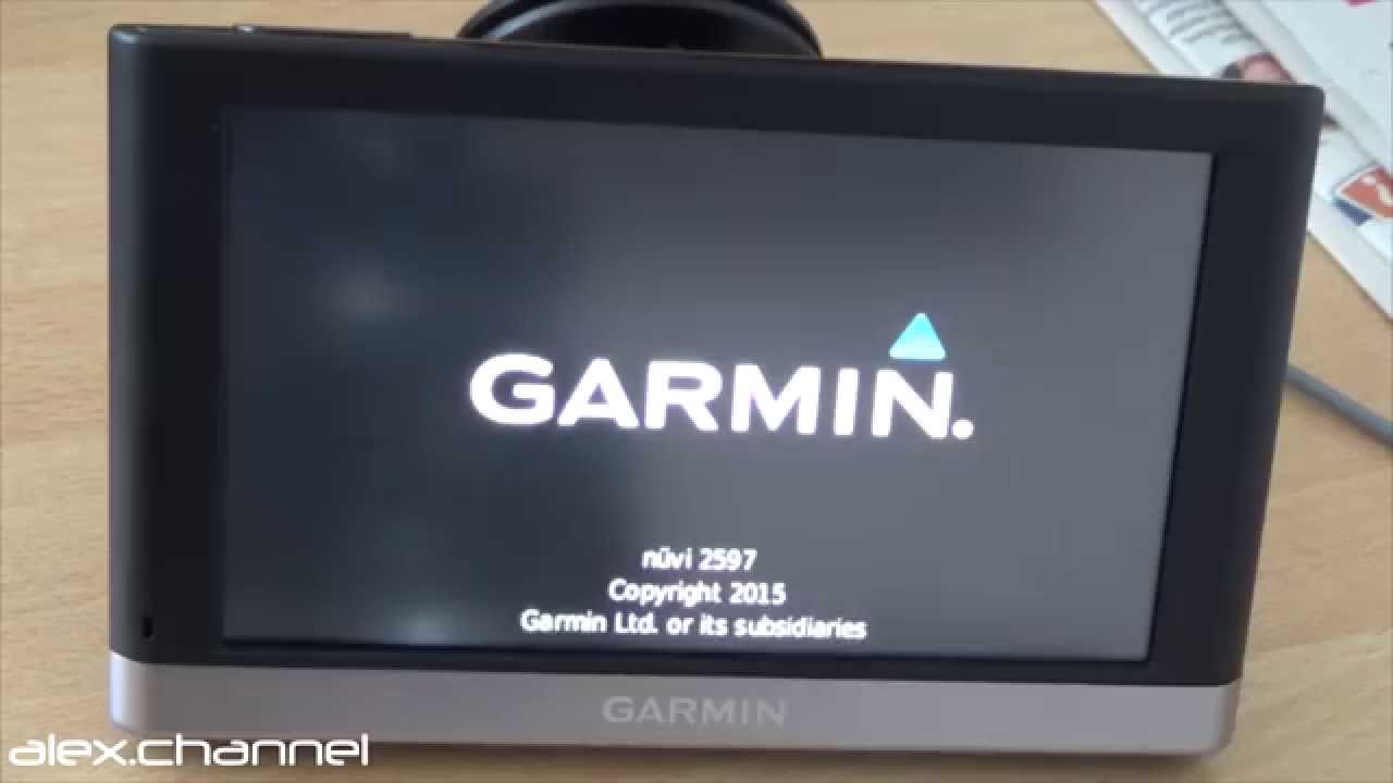 Полный сброс навигатора Garmin nüvi 2597
