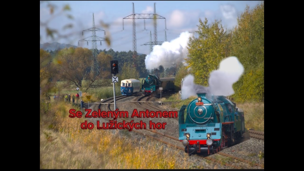 Akce se zeleným antonem do Lužických hor aneb zvláštní vlaky v okolí České Lípy.