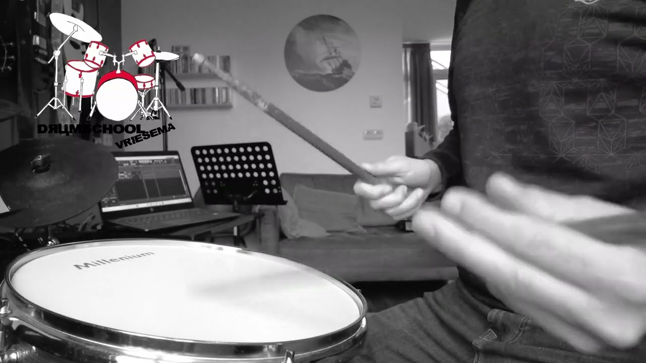 Advanced Snare Drum Studies Etude 1 - Mitchell Peters 110 Bpm