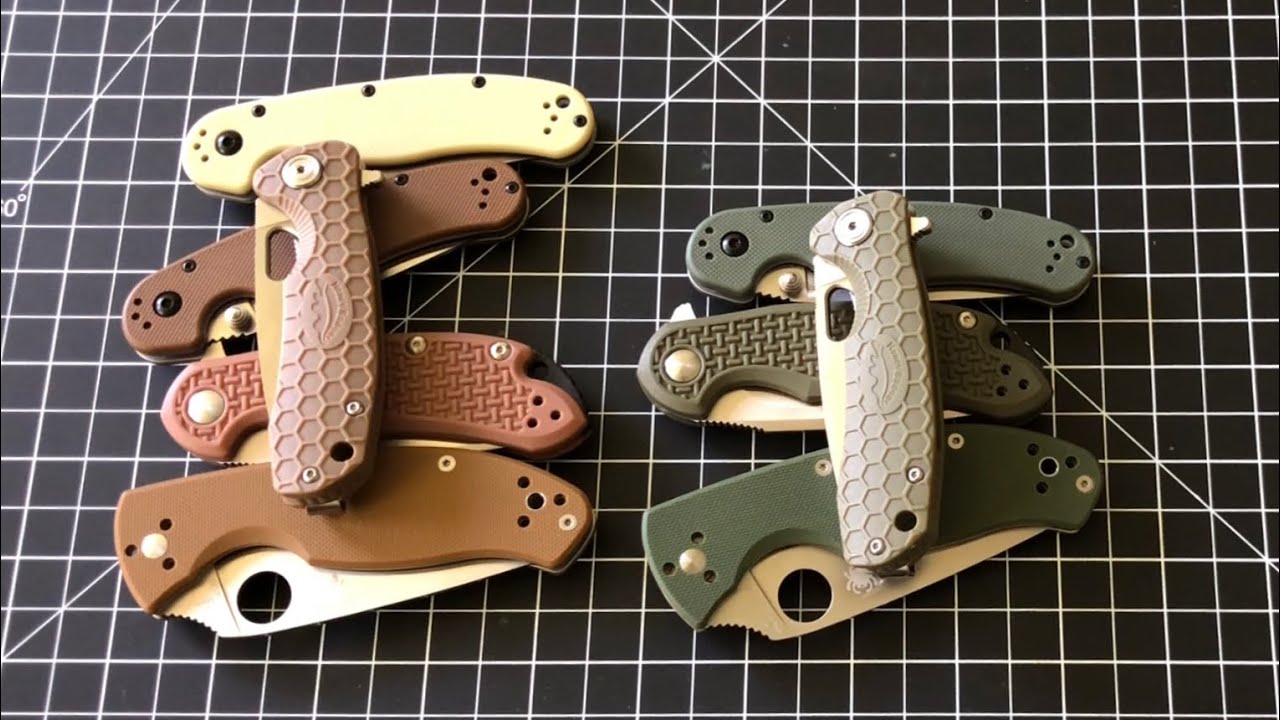 Honey Badger Knife | Color Comparisons