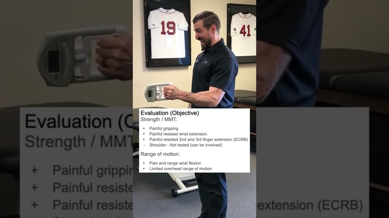 Tennis Elbow Diagnosis and Treatment | Case Study | Lateral Epicondylitis | Physical Therapy