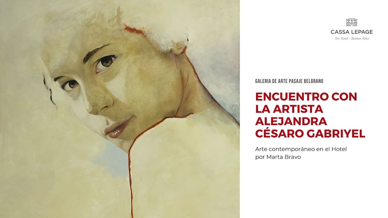 Encuentro con la artista Alejandra  Césaro Gabriyel