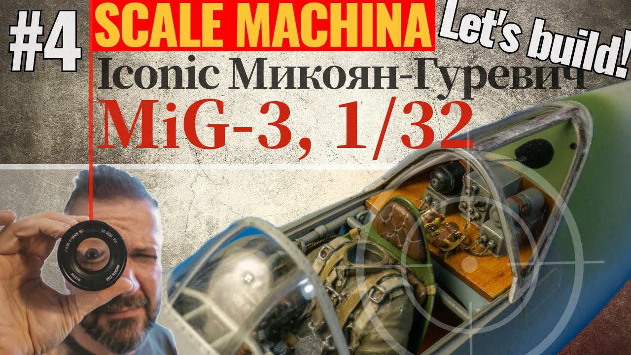 Let's build 1:32 scale MiG 3 Part 4