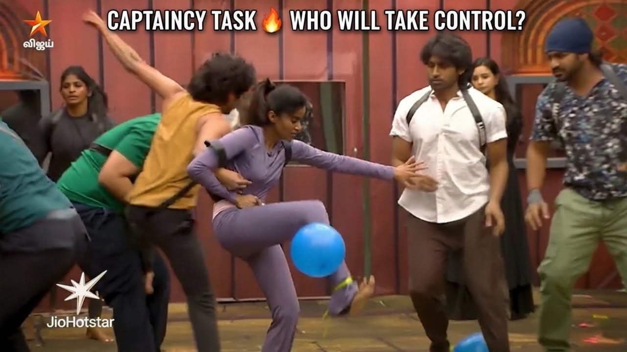 Bigg Boss Tamil Season 9 | 12th Week Captaincy Task